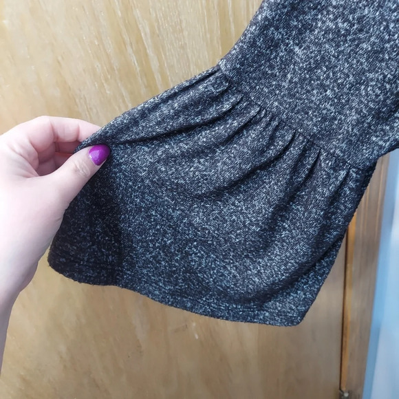 Maurice’s wrap sweater gray bell sleeves adjustable XL soft - Picture 5 of 9